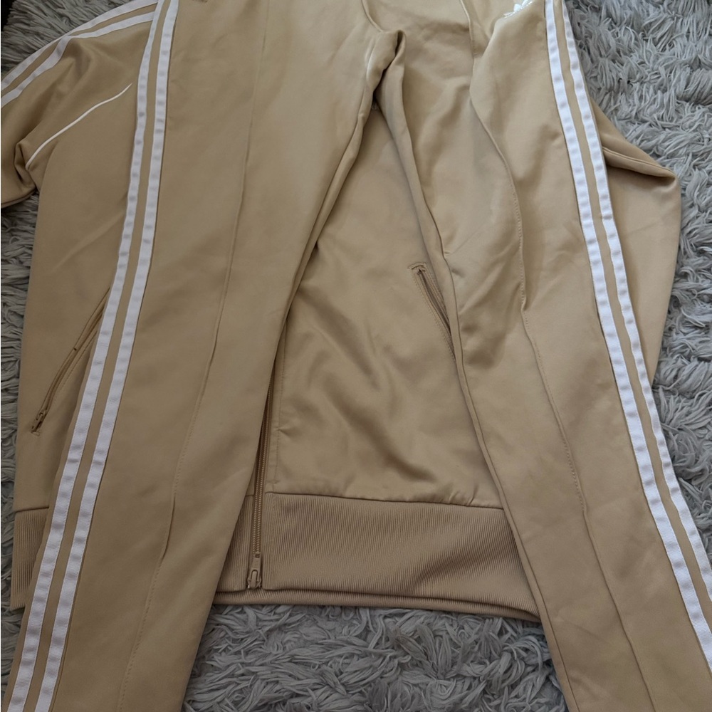 Adidas Tan Track Jacket & Pants for Women - Picture 4 of 4